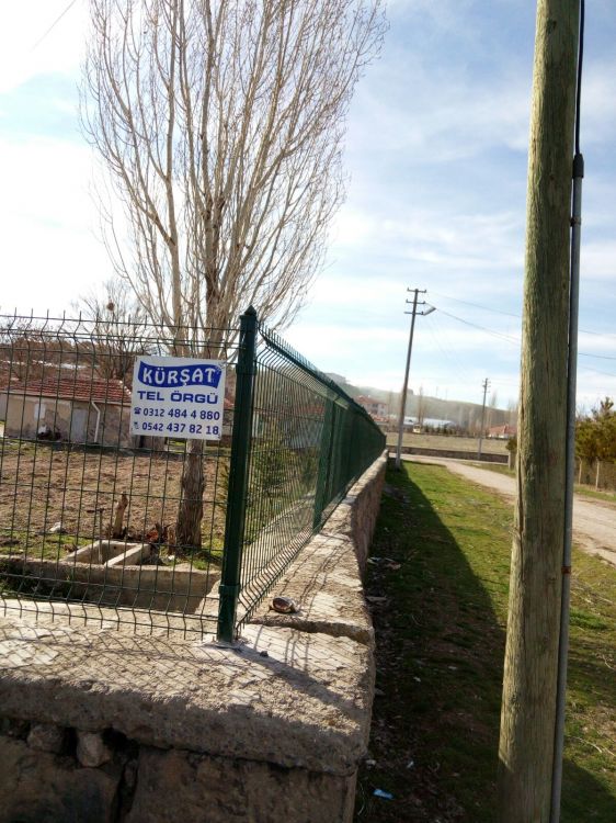 Topaklı Mahallesi Panel Çit Uygulaması